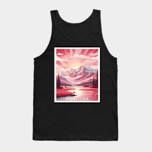 Canada Valentine's Day Vintage Retro 2 Tank Top